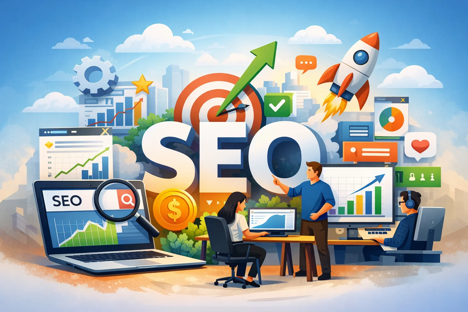 Serviços de SEO e Criação de Sites para Profissionais da Saúde