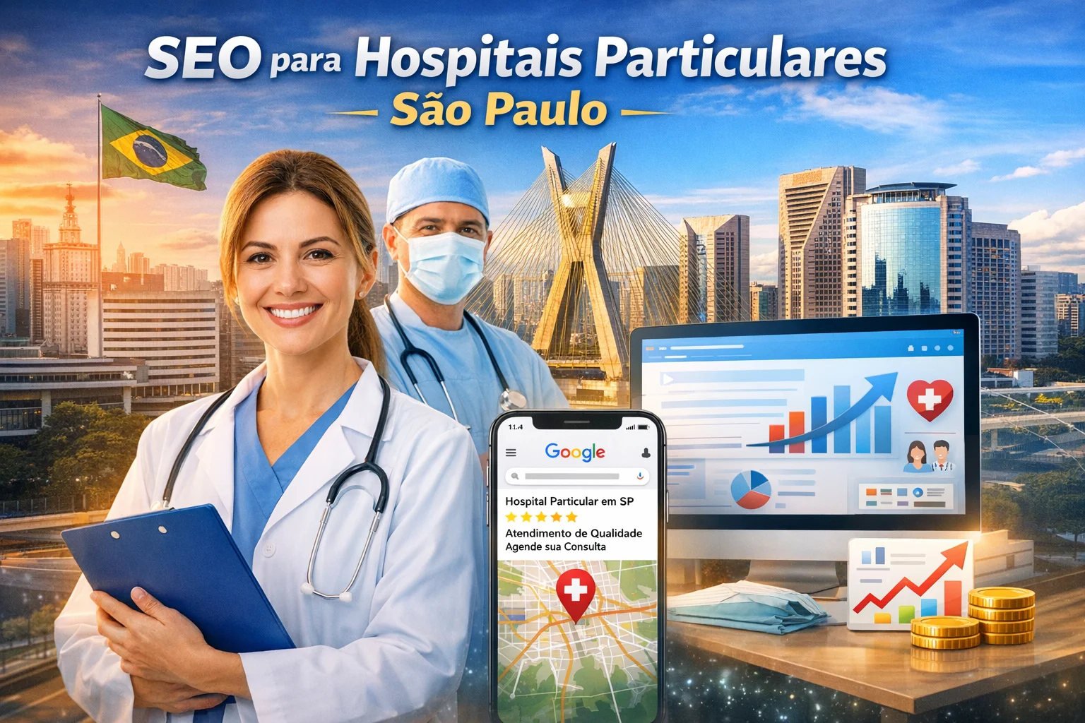 SEO para hospitais particulares em São Paulo - atração de pacientes