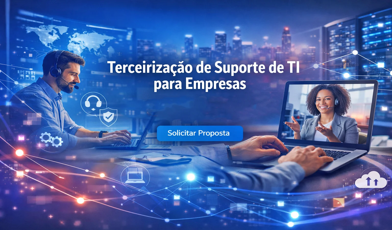 Terceirização de Suporte de TI Webxtec